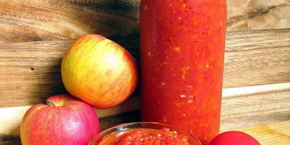 Рецепт томатного соуса яблоко с перчинкой