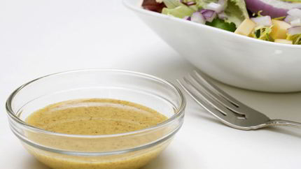 Заправка для салатов с горчицей