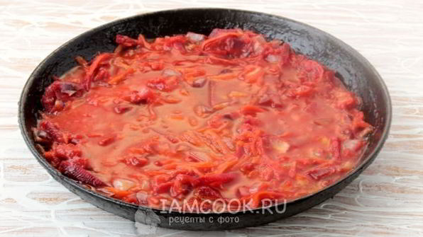 борщ без мяса