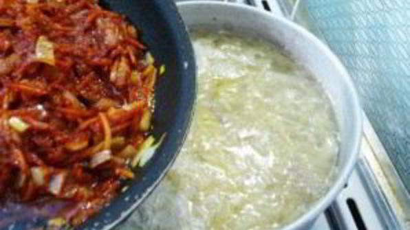 борщ из баранины