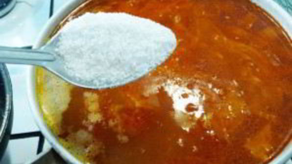 борщ из баранины