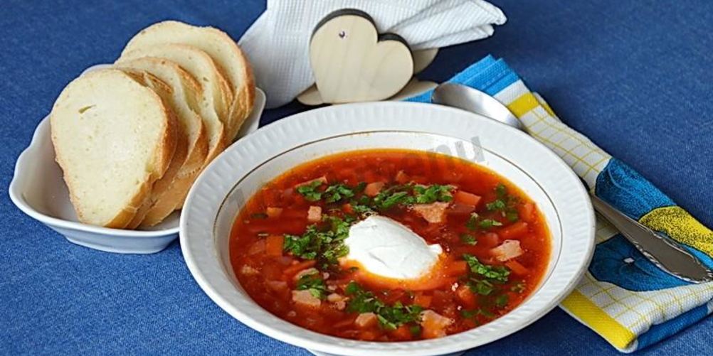 Рецепт борща московского со свеклоя