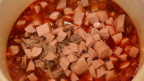 борщ московский со свеклой