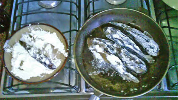 борщ с бычками и фасолью