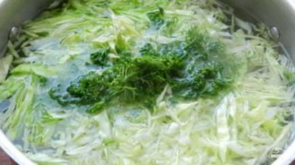 борщ с фрикадельками