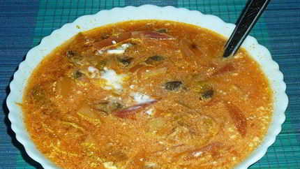 Борщ с мясом