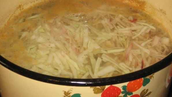 борщ с томатной пастой