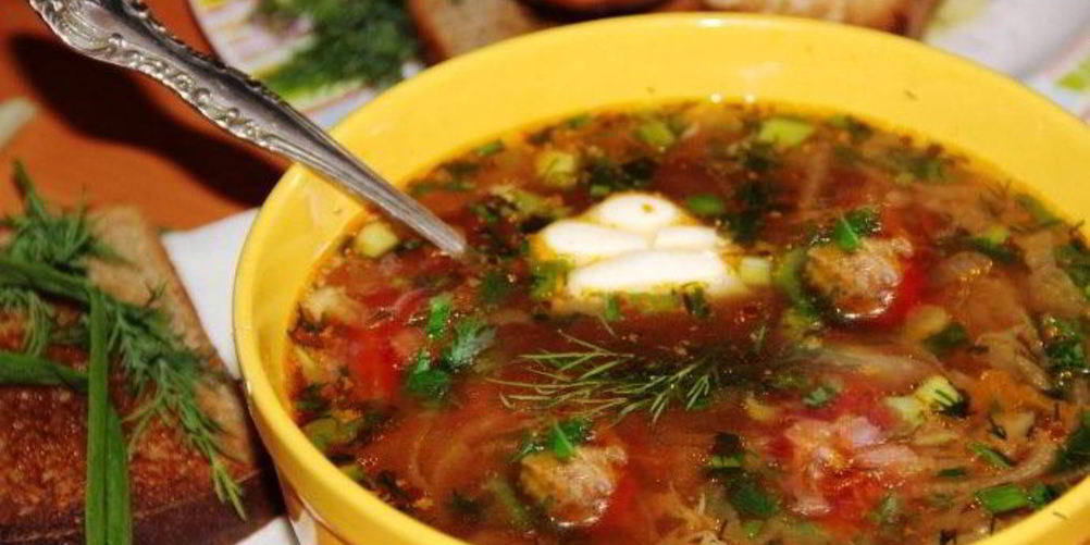 Рецепт борща с тушенкой в мультиварке