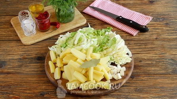 борщ с тушенкой