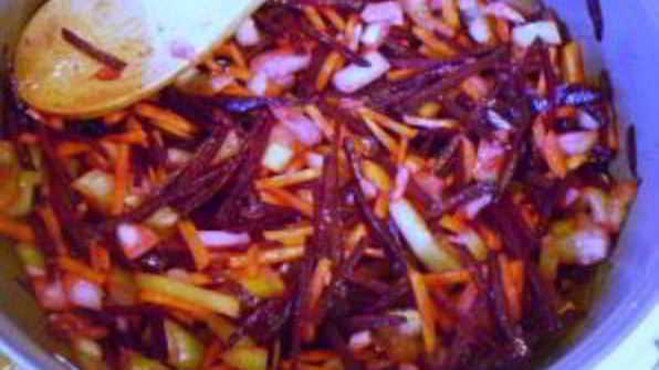 борщ с уткой