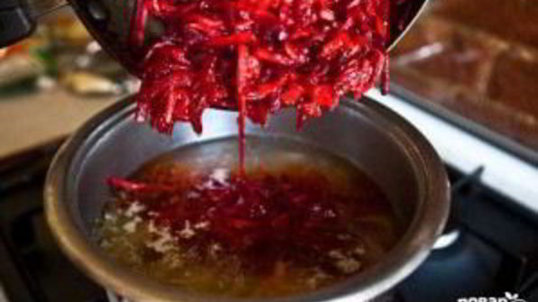 борщ со свининой