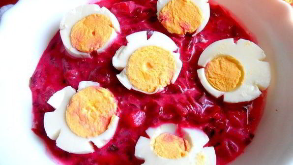 норвежский борщ с килькой