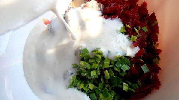 норвежский борщ с килькой