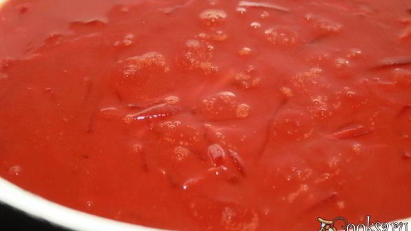 постный борщ с нутом без картофеля