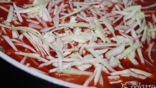 постный борщ с нутом без картофеля