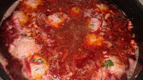 рижский легкий борщ