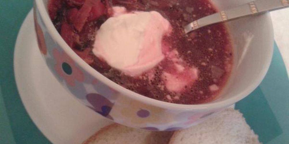 Рецепт щавелевого борща в мультиварке