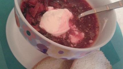 Щавелевый борщ в мультиварке