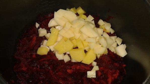 щавелевый борщ в мультиварке