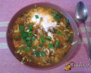 Терский борщ с щавелем