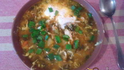 Терский борщ с щавелем