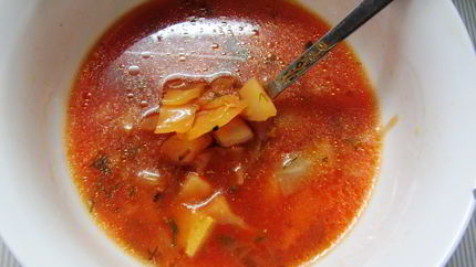 Традиционный донской борщ