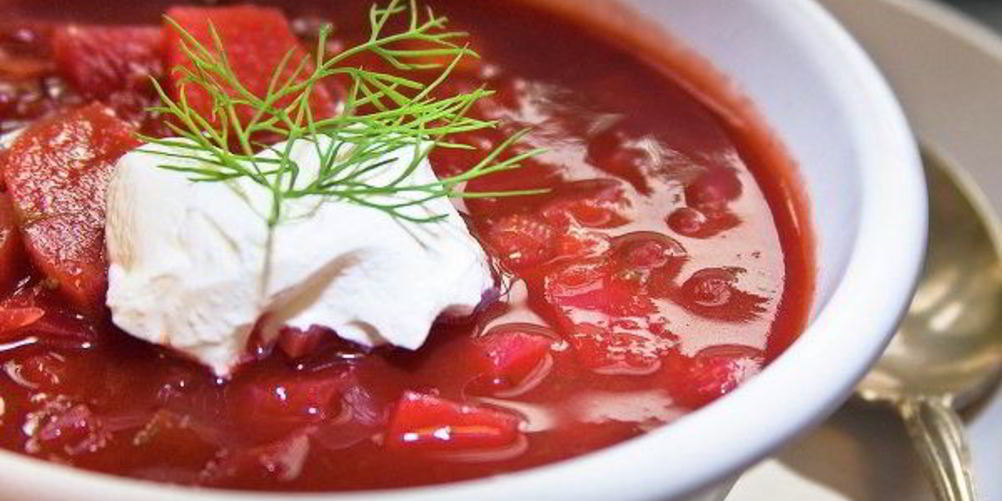 Рецепт украинского борща с курицей
