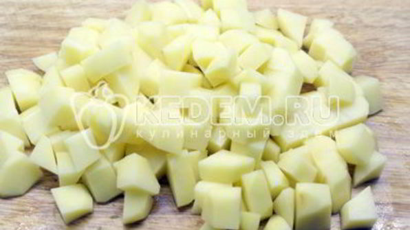 вкусный борщ с черемшой