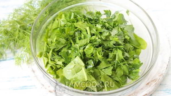 заморозка для зеленого борща на зиму