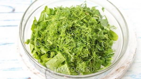 заморозка для зеленого борща на зиму