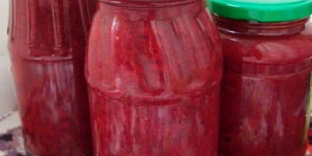Рецепт заправки для борща из свеклы на зиму