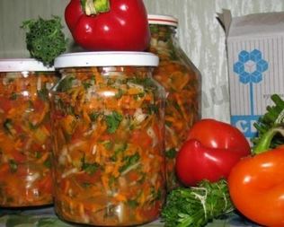 Заправка для борща на зиму без свеклы