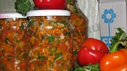 Заправка для борща на зиму без свеклы