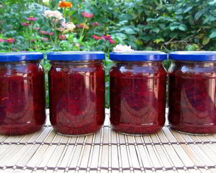 Заправка для борща на зиму с яблоками и болгарским перцем