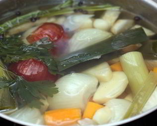 Бульон из кореньев