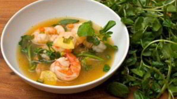 бульон из креветочных панцирей