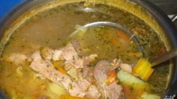 бульон из петуха