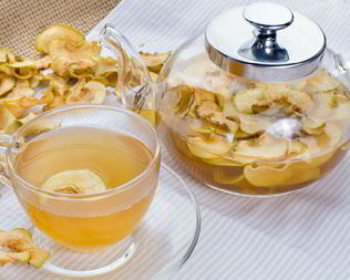 Бульон из цесарки с антоновкой