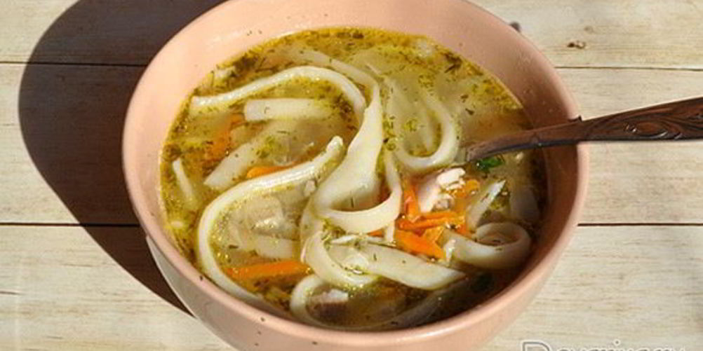 Рецепт бульона с домашней лапшой