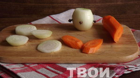 бульон с яйцом