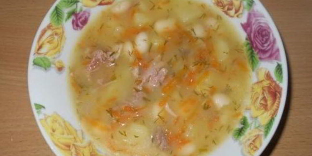 Рецепт фасолевого супа на говяжьем бульоне