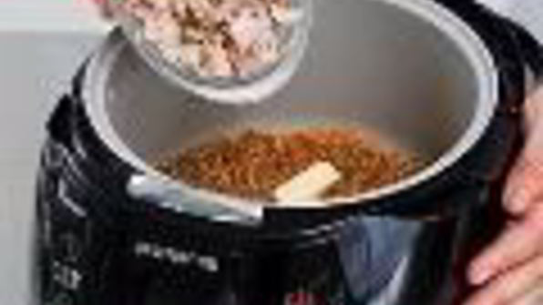 гречневая каша на курином бульоне в мультиварке