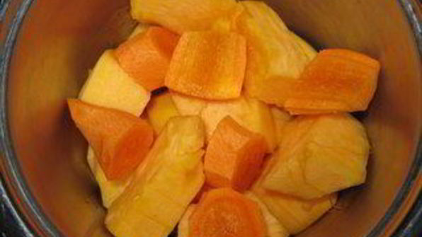 кремовый суп из тыквы на курином бульоне