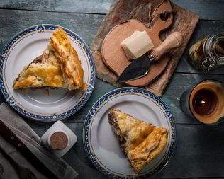 Куриный бульон с капустником