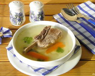 Мясной бульон в мультиварке