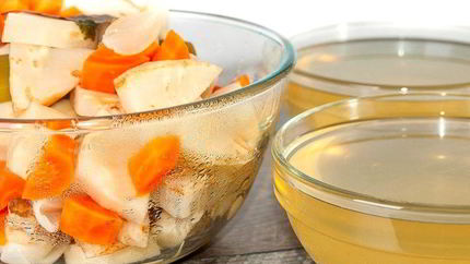 Овощной бульон простой