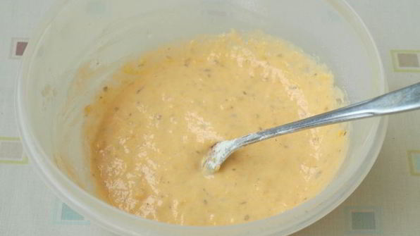 суп с тыквенными клецками на мясном бульоне