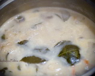 Суп том ям на креветочном бульоне