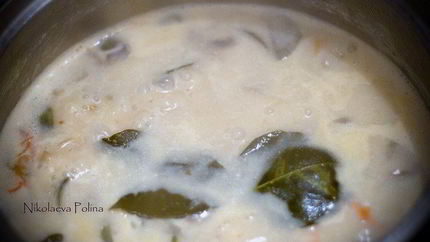 Суп том ям на креветочном бульоне