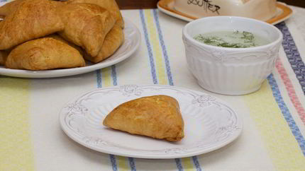 Треугольники с мясом и бульоном